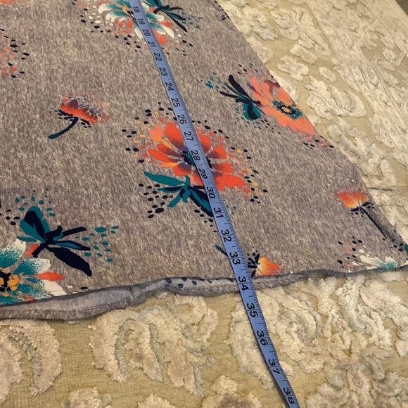 Floral Tank Dress with Unique Racerback Design - Picture 6 of 10